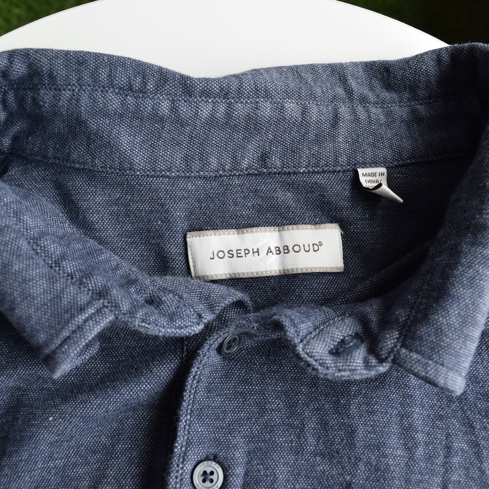 JOSEPH ABBOUD LONG SLEEVE POLO